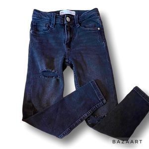Zara ripped jeans